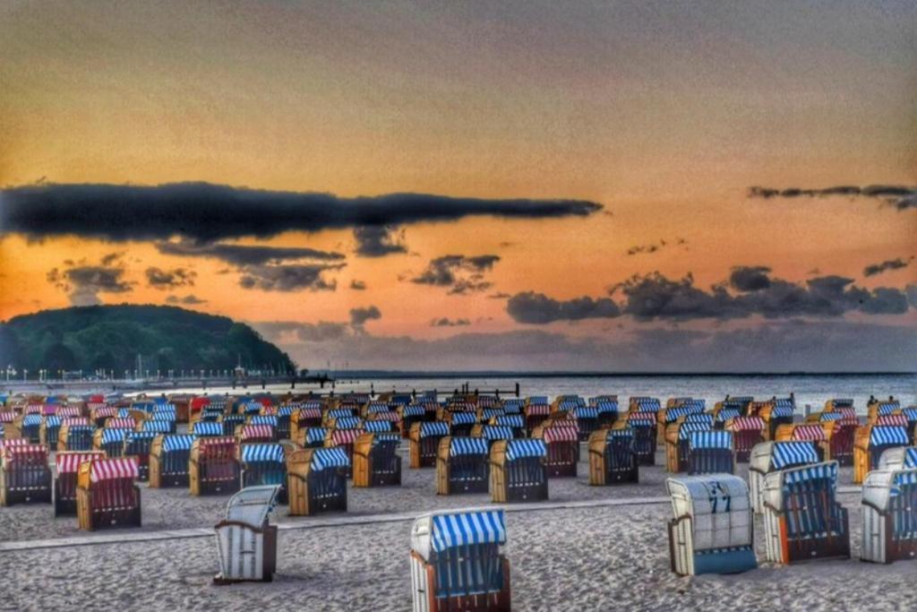 Obj 84 Meerblick Fewo Fuer 2 Bis 3 Personen Strandnah, Wlan Lübeck Exterior foto